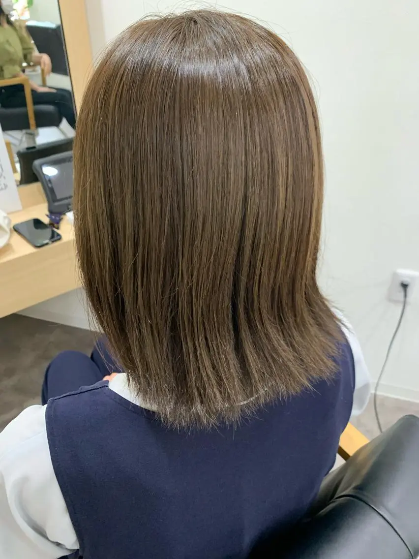 ミディアム カラー (kakko) ayumiのヘアスタイル