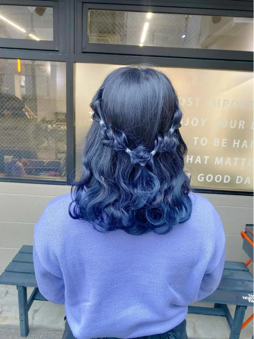 カラー 中富 🍪みなのヘアスタイル