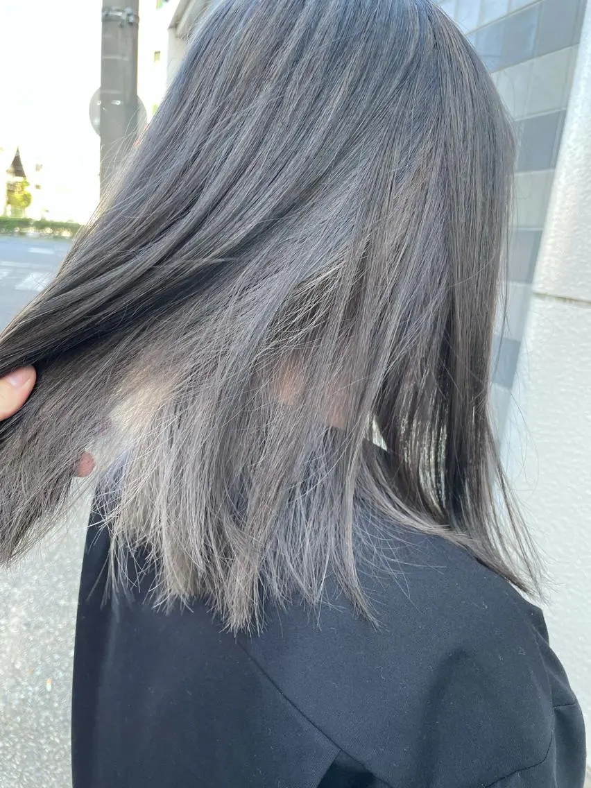 セミロング カラー 🫧ヒシダアキ taboo.i🫧のヘアスタイル