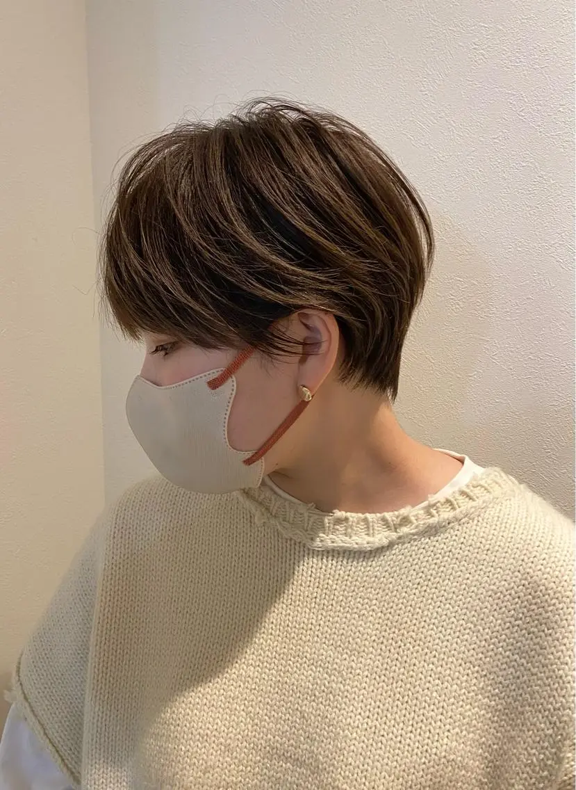 ショート カット 廣庭 勇人のヘアスタイル