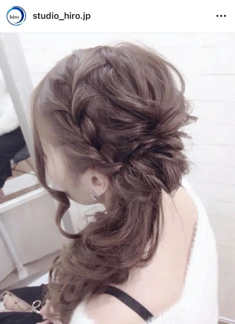 ロング ヘアセット ヒロ(hiro) •スタジオヒロのヘアスタイル