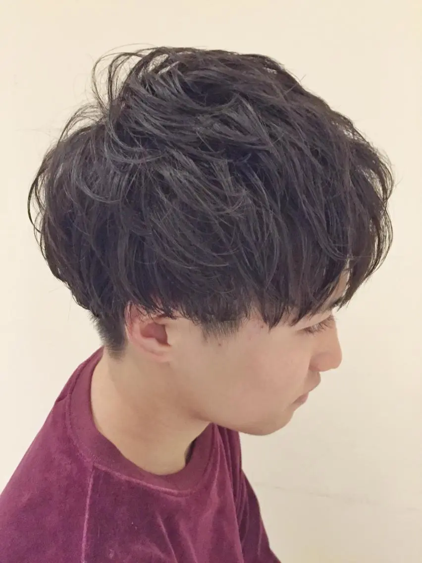 パーマ メンズ マッシュ メンズパーマ ◇おの あすか◇のヘアスタイル