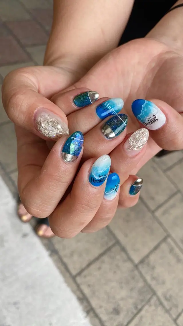ネイル ハンドネイル nailsalon ∞ ﾐｶﾅﾙ ∞のネイルデザイン