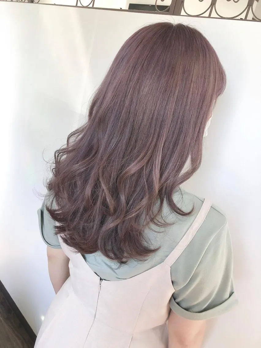セミロング 松田 みのりのヘアスタイル