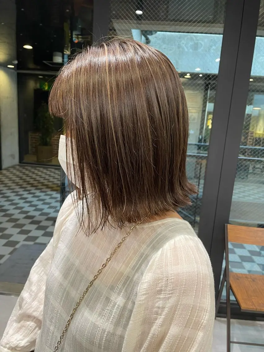 ショート カラー カット ヘアカラー ❤️ダブルカラー 髪質改善❤️SAYAのヘアスタイル