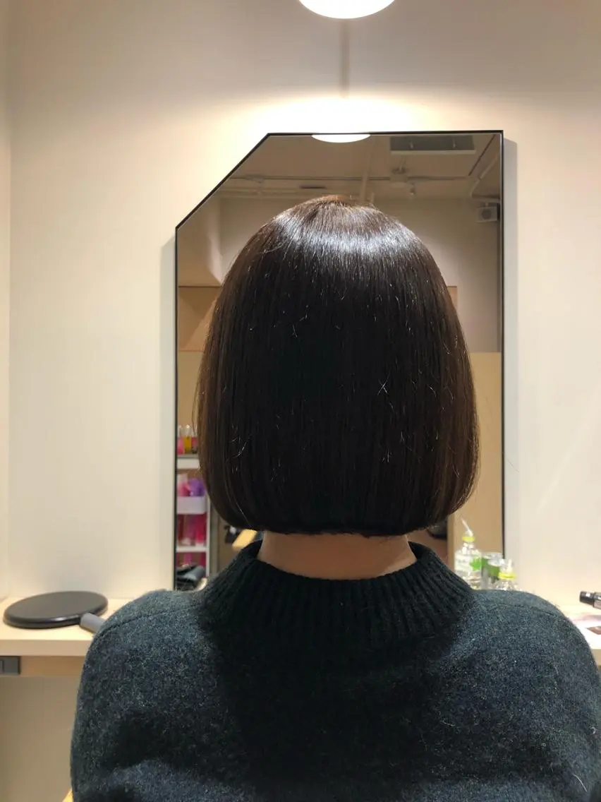 ショート カラー 髪質改善✨艶髪 韓国ヘア　池内 祐樹のヘアスタイル