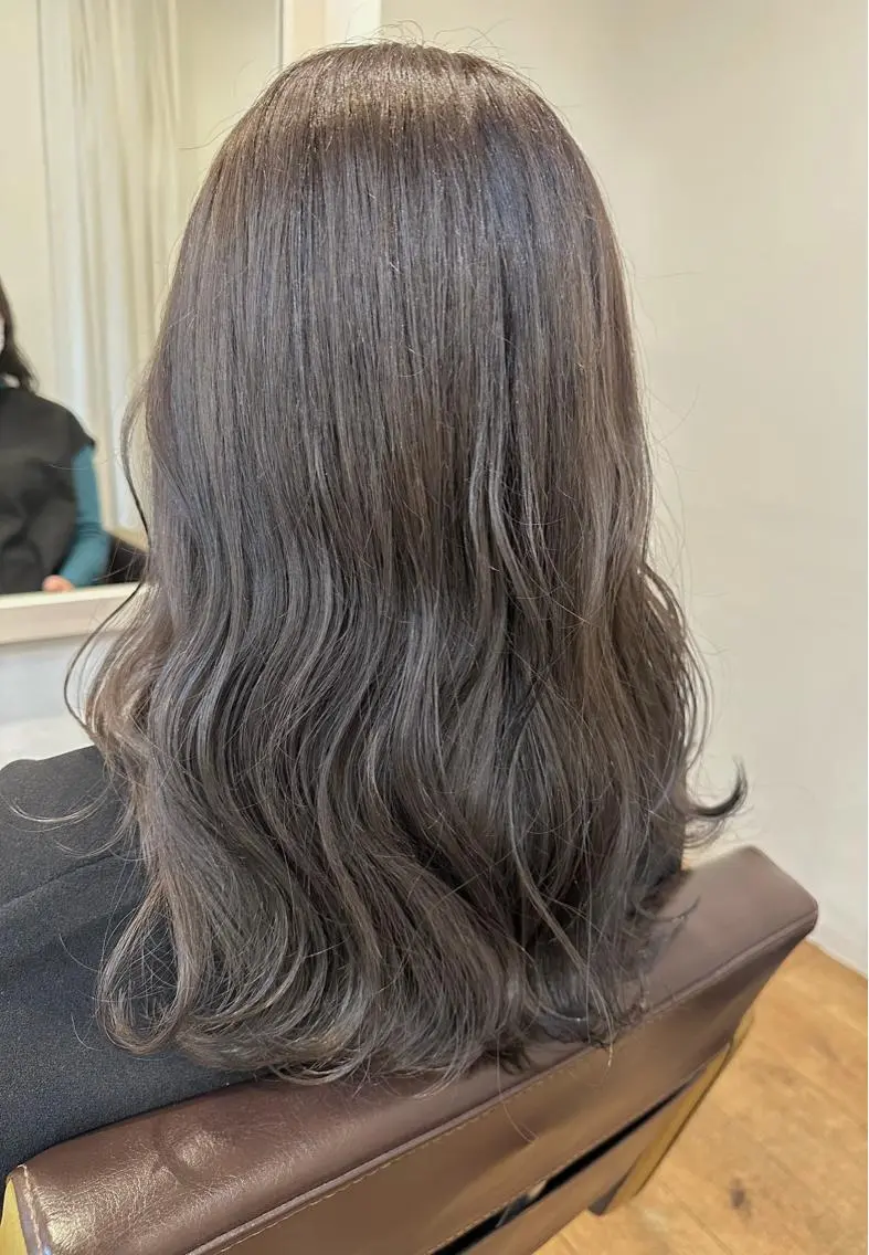 ミディアム カラー アディクシーカラー 透明感カラー Naoto ☆ number天王寺店のヘアスタイル