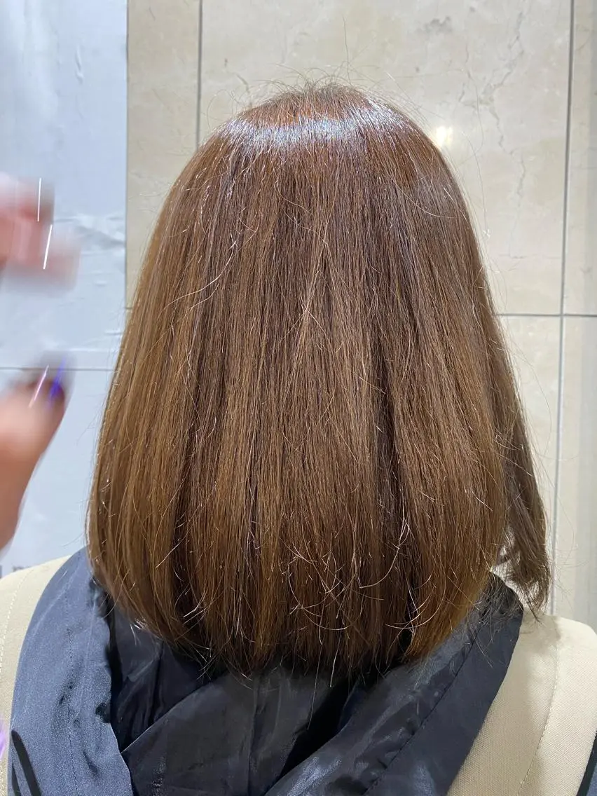 セミロング 長井 麻帆のヘアスタイル