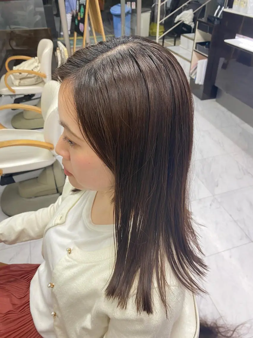 ロング レイヤーカット シャギー 目黒 碧人のヘアスタイル