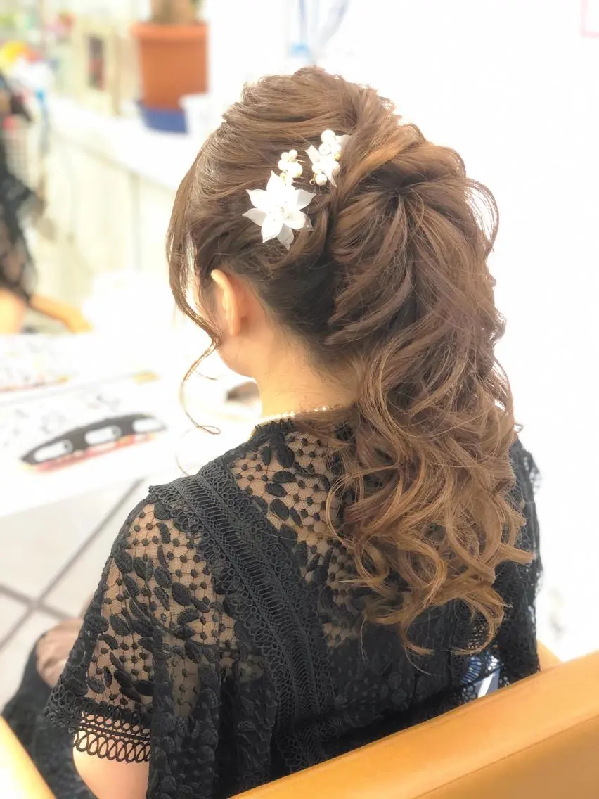 ロング ヘアセット専門店 佐藤のヘアスタイル