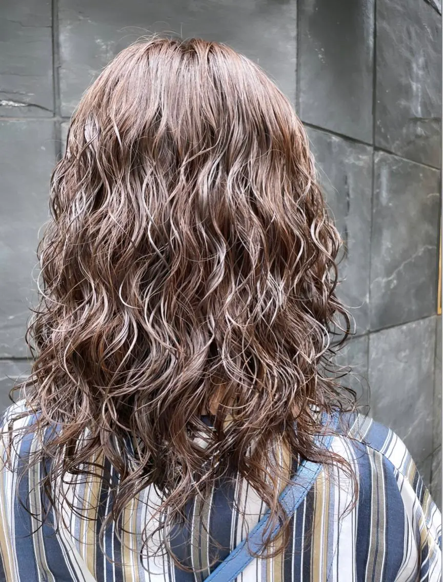 パーマ HIBIKI/原宿 ハッシュカット🪄のヘアスタイル