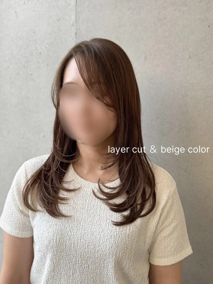 ロング ヘアカラー レナ🧸🤎 アメリシュシュのヘアスタイル