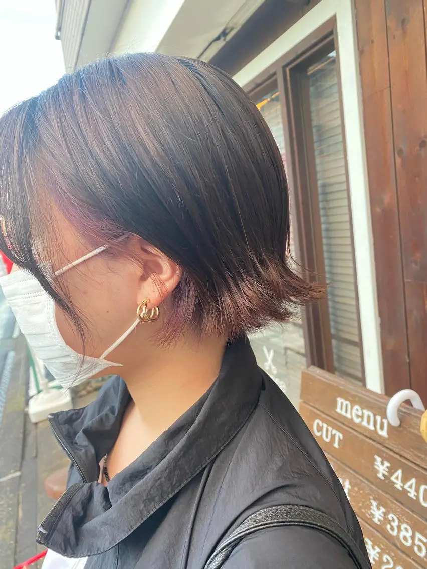 ショート カット ヘッドスパ 柴山 美芽のヘアスタイル