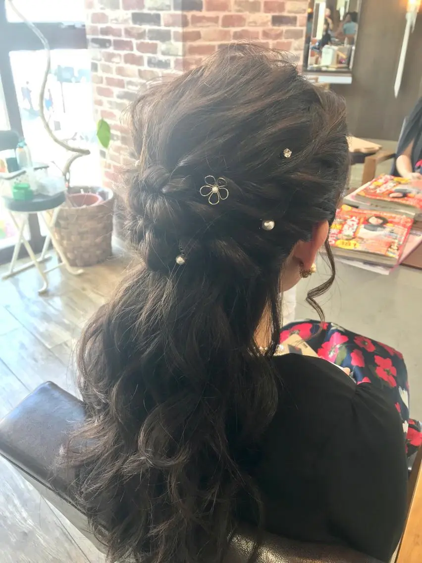 ヘアアレンジ 松田 類生のヘアスタイル