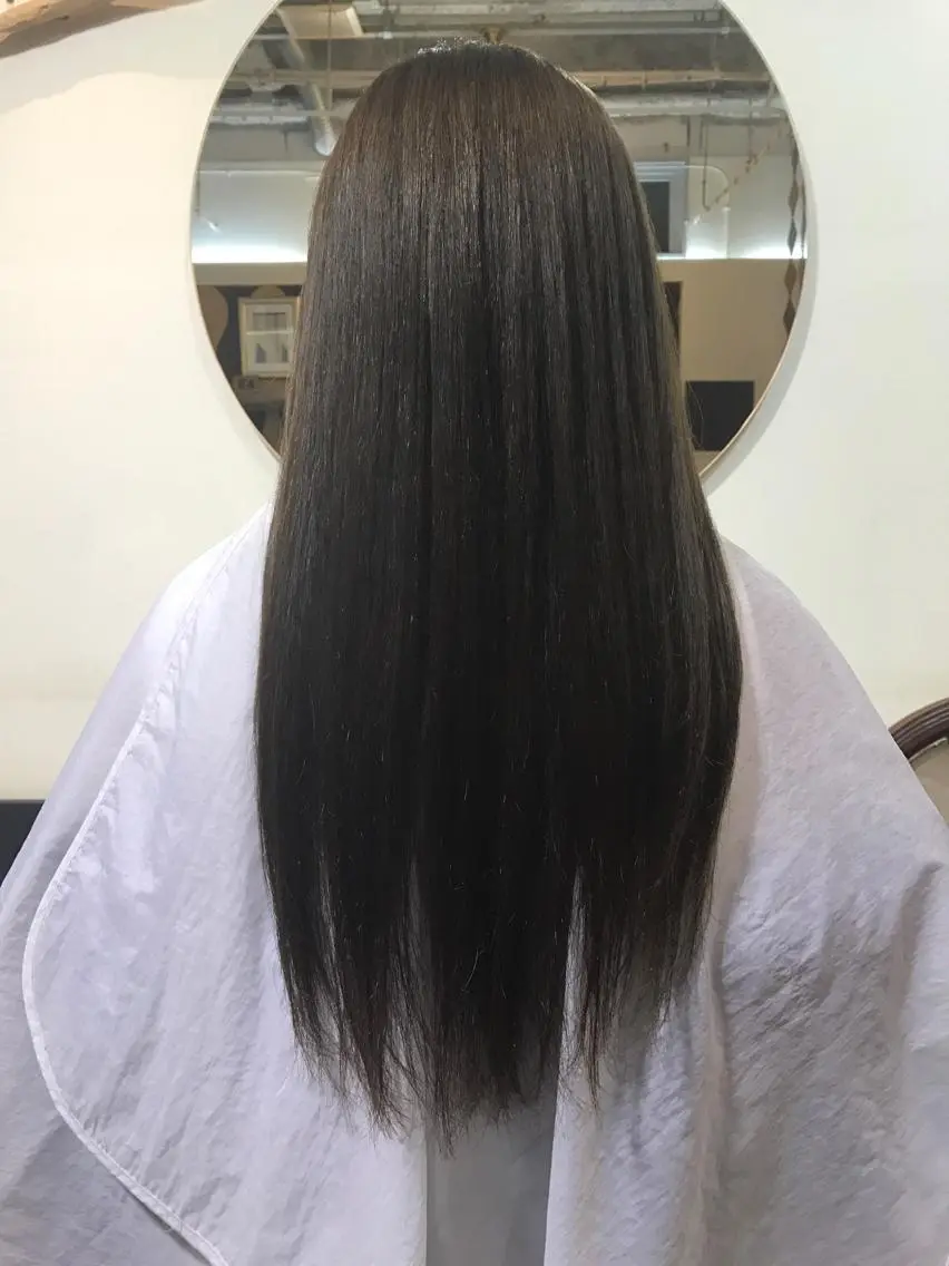 ロング カラー アッシュ 河原 卓司のヘアスタイル