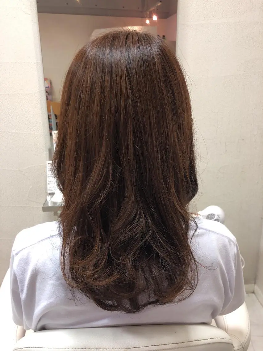 ロング カット トリートメント 阿部 美咲のヘアスタイル