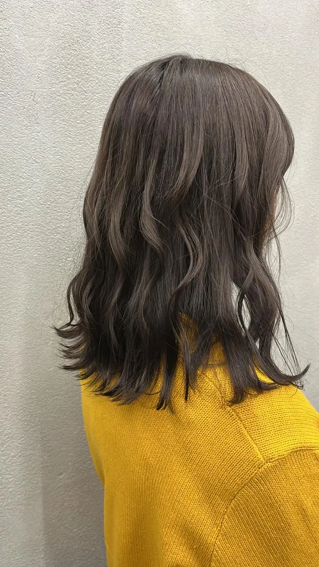 ミディアム カラー 透明感カラー グレージュ カット ヘアカラー トリートメント メンズ支持率NO.1 マサキのヘアスタイル