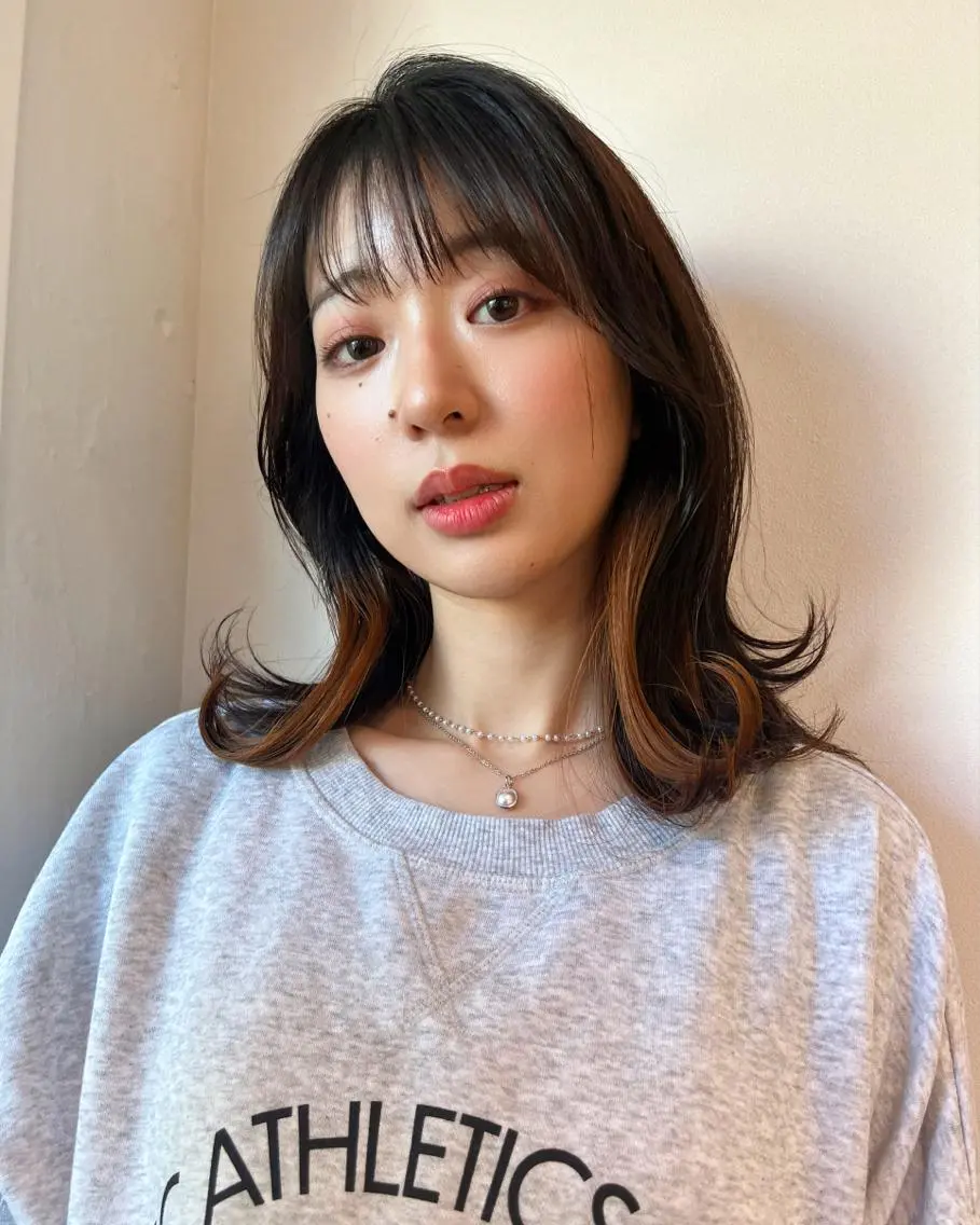 ミディアム 垢抜けのプロ🪄 honoのヘアスタイル