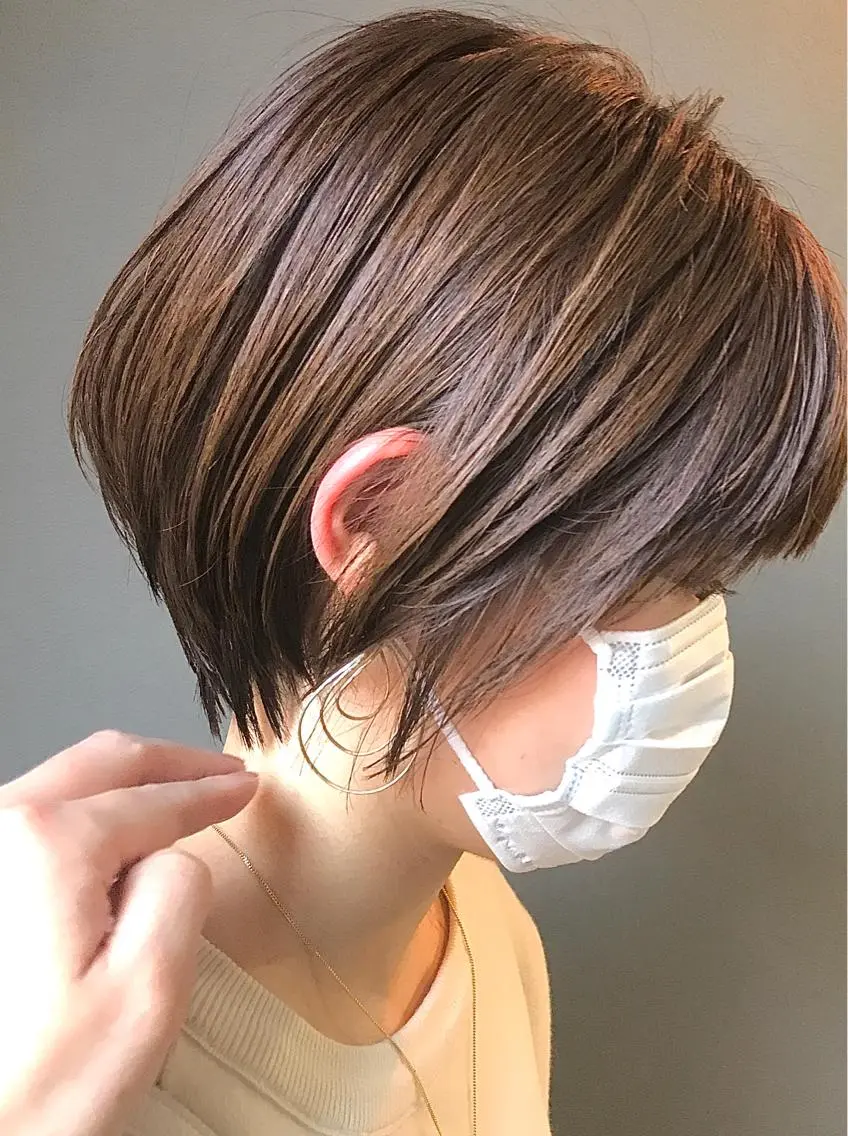 ショート カット ヘアカラー トリートメント 髪質改善満足度NO1 山下のヘアスタイル
