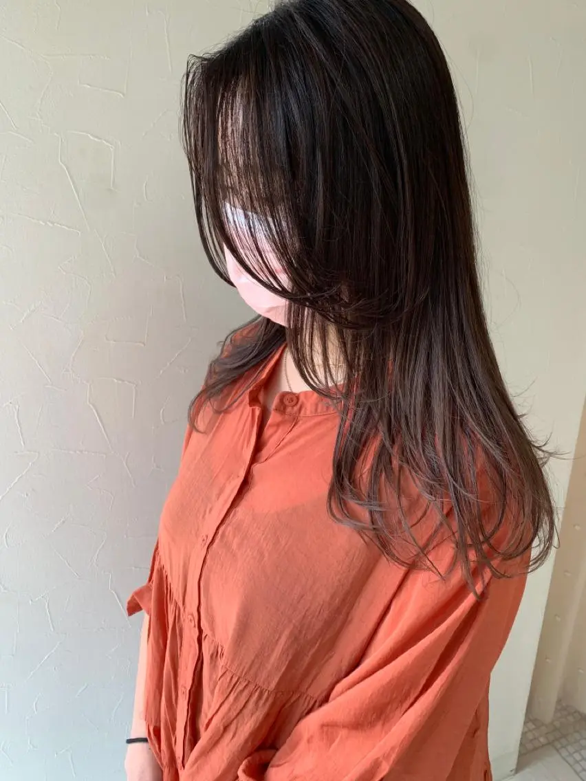 セミロング 篠崎 太希のヘアスタイル