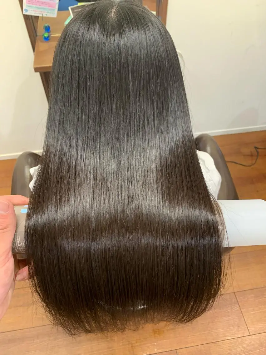 ロング カラー アクアカラー 伸ばしかけ トリートメント ヘアカラー トリートメント 髪質改善・美髪 カラー特化☆中嶋健人のヘアスタイル