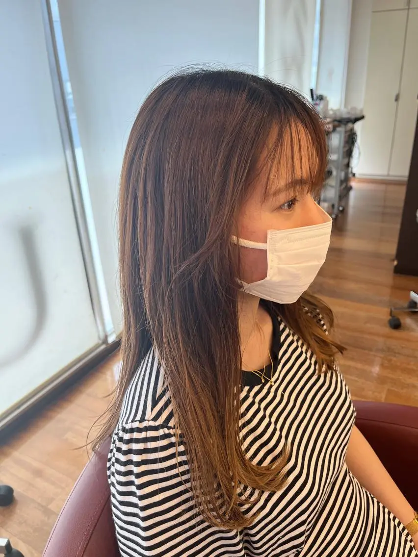 ロング 韓国好き🇰🇷 美容師MIKUのヘアスタイル