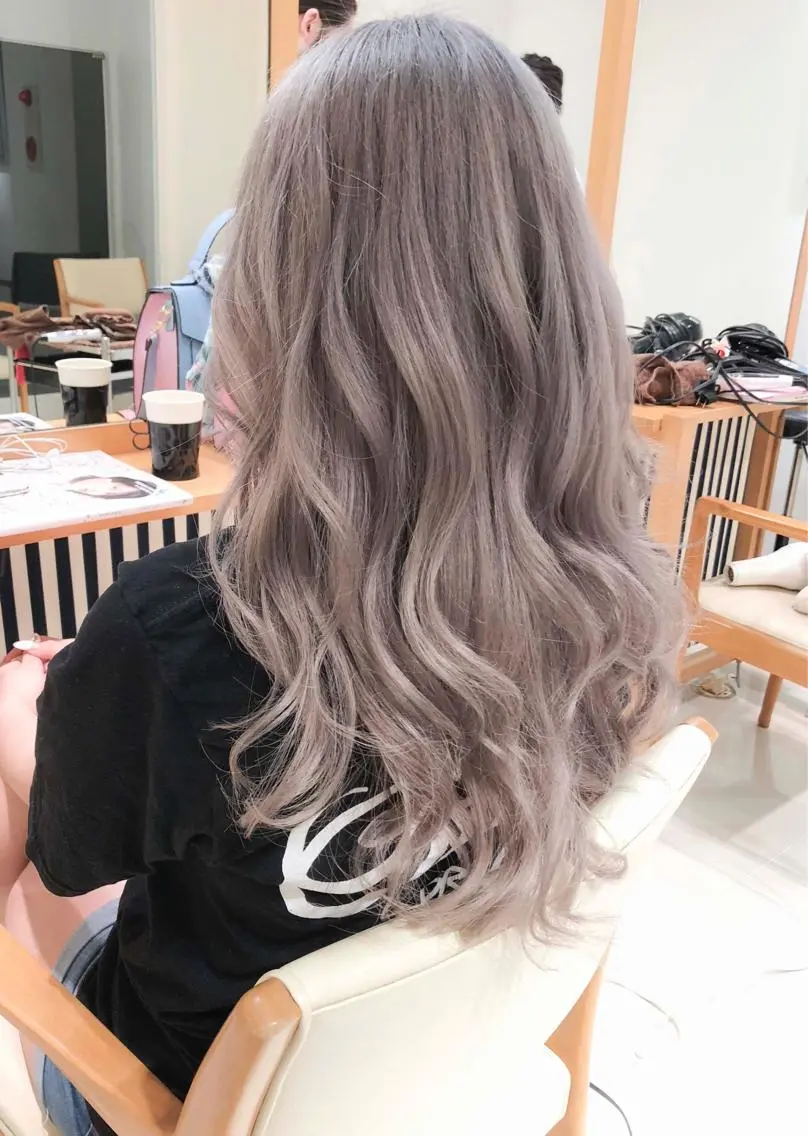 ロング カラー Days 透明感カラーのヘアスタイル