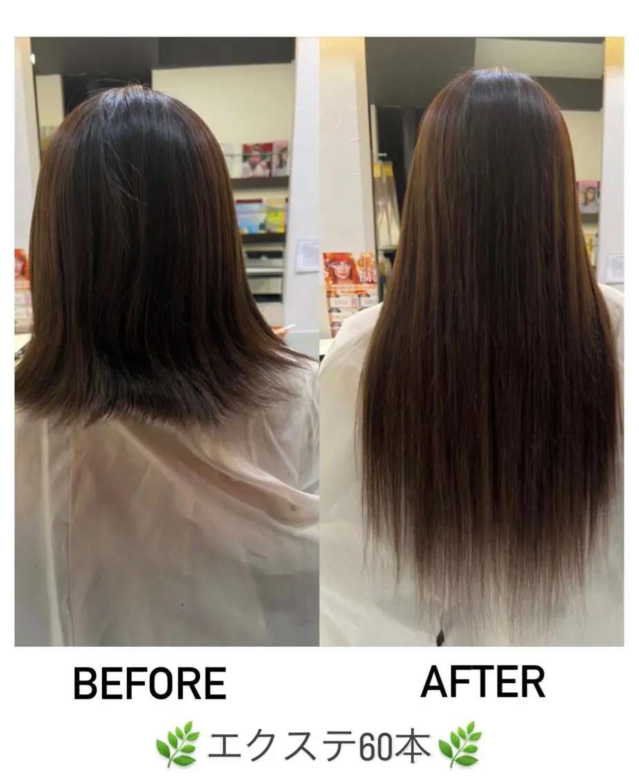 ロング ヘアカラー エクステ カラコレなんば店 Maayaのヘアスタイル