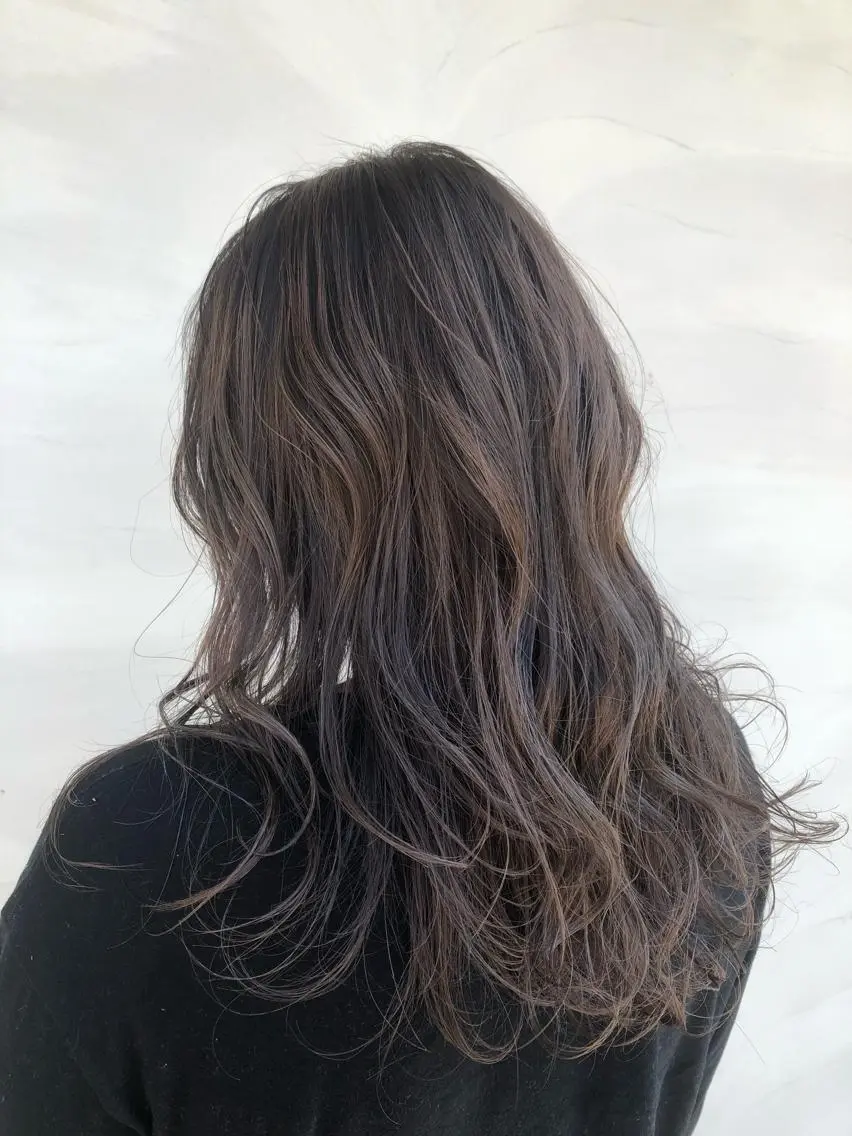 ロング カラー 増山 大起のヘアスタイル