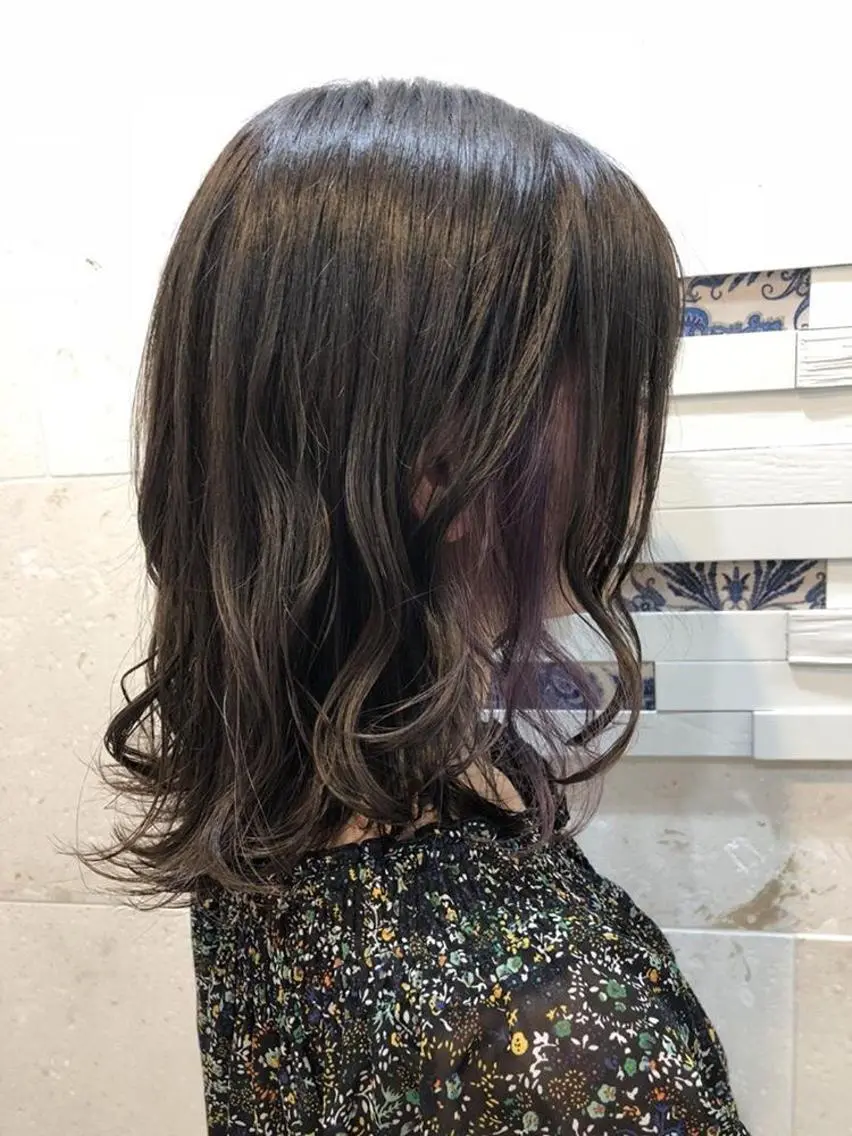 ミディアム カラー 💘カラー人気No. 1💘SAYAのヘアスタイル