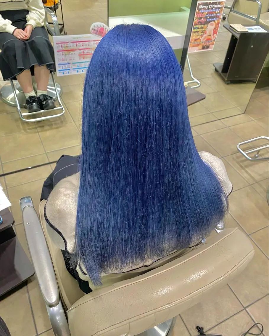 セミロング ✨ブリーチ/ウルフ/ 心斎橋/横山大樹のヘアスタイル