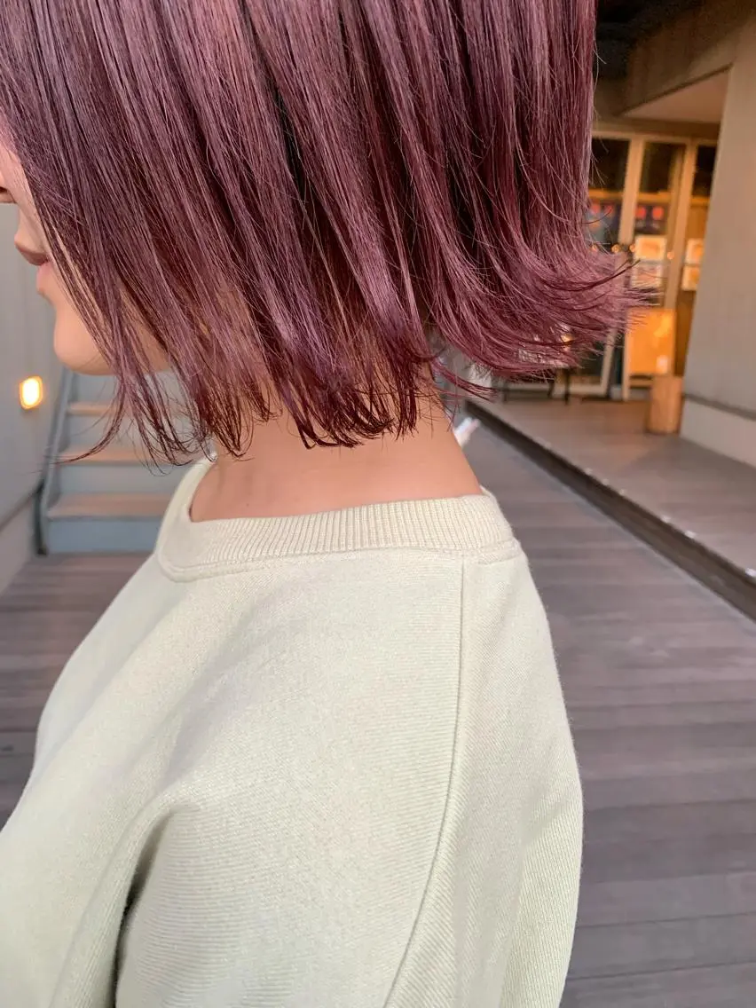 ショート カラー 🌼sunc HINAMI🌼のヘアスタイル
