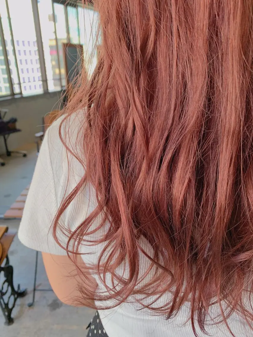 ロング カラー パーマ 代表 中島貴志のヘアスタイル