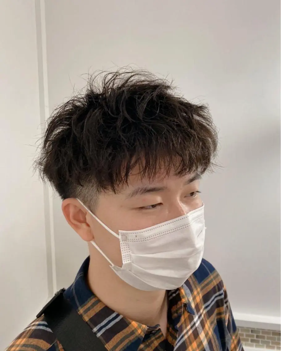 ショート メンズ 刈り上げ ショートヘア 田中 悠之のヘアスタイル