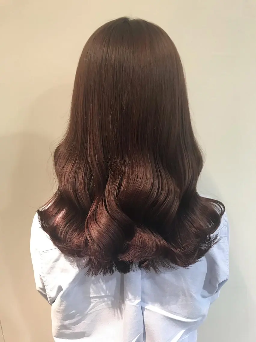 ロング カラー 烏丸韓国ヘア🇰🇷 ayaka🎀のヘアスタイル