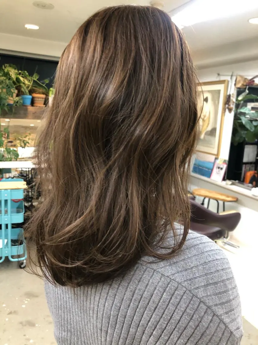 セミロング Moca 〰️のヘアスタイル