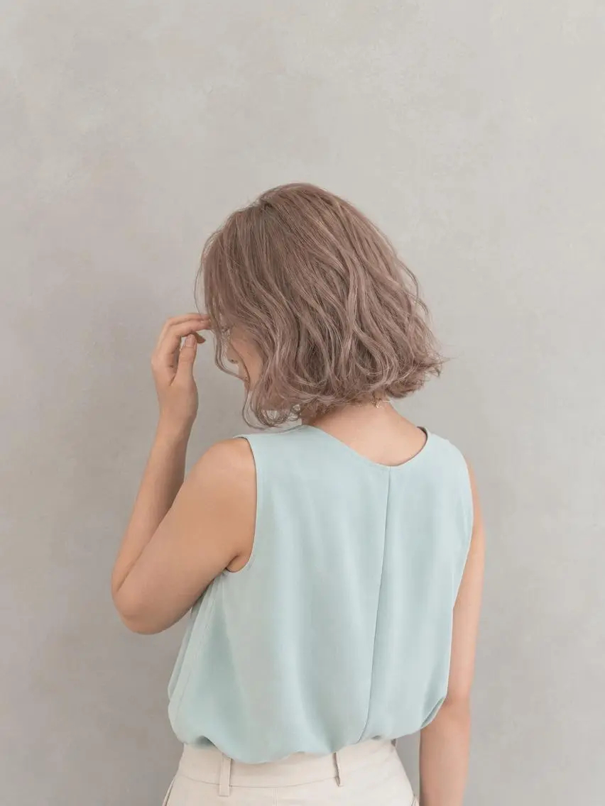 ショート ヘアカラー トリートメント 長島 良翼のヘアスタイル