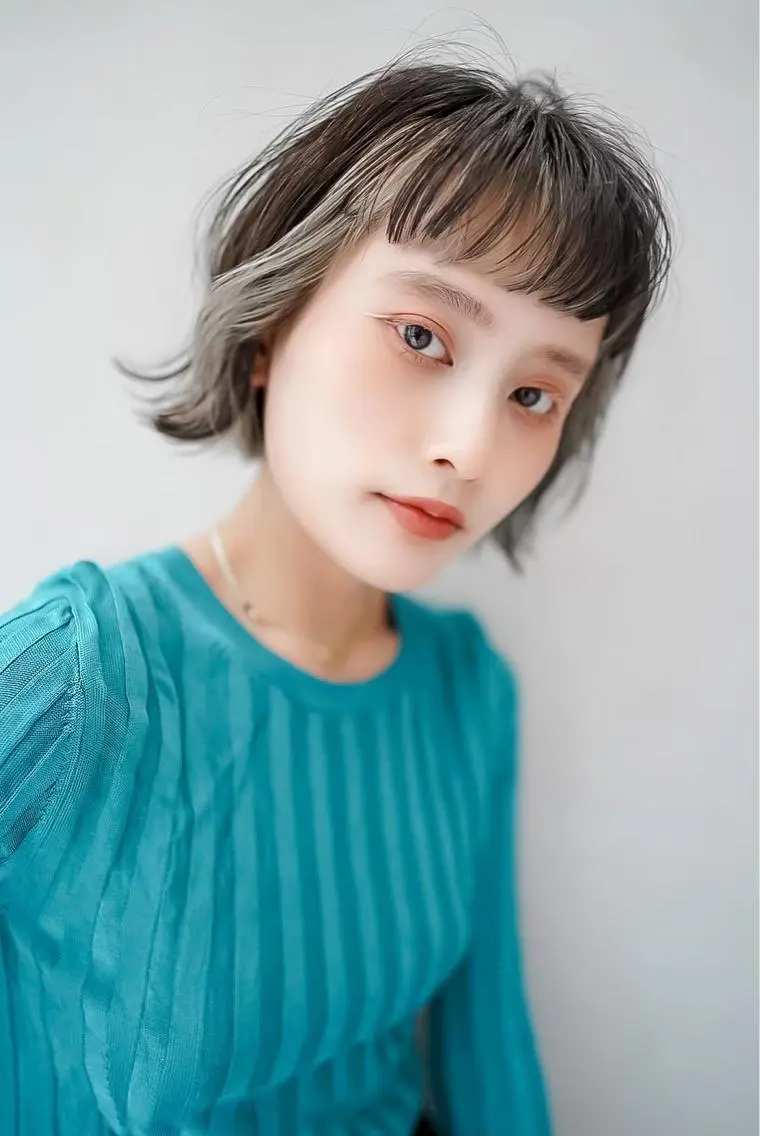 ショート ショートボブ ボブ ショートヘア カット 🩵MAI🩵 レイヤーカットのヘアスタイル