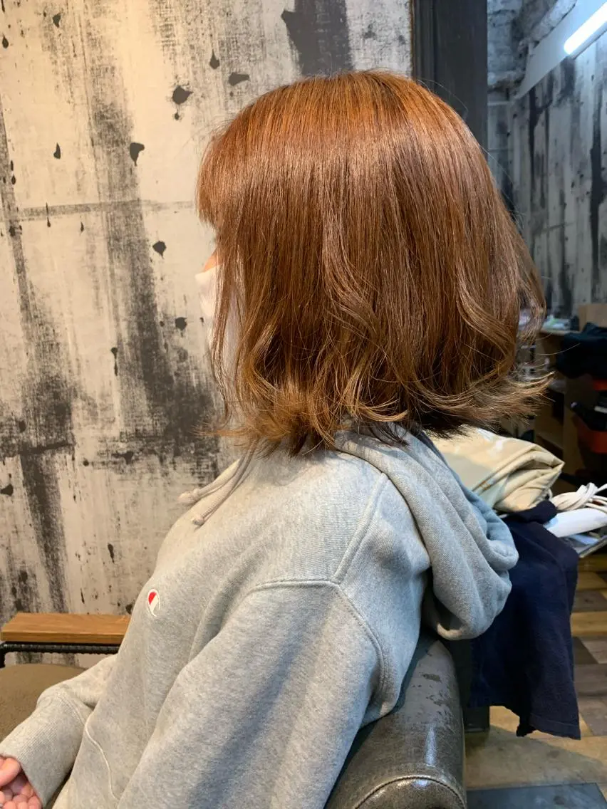 ミディアム repose日本橋 室町のヘアスタイル
