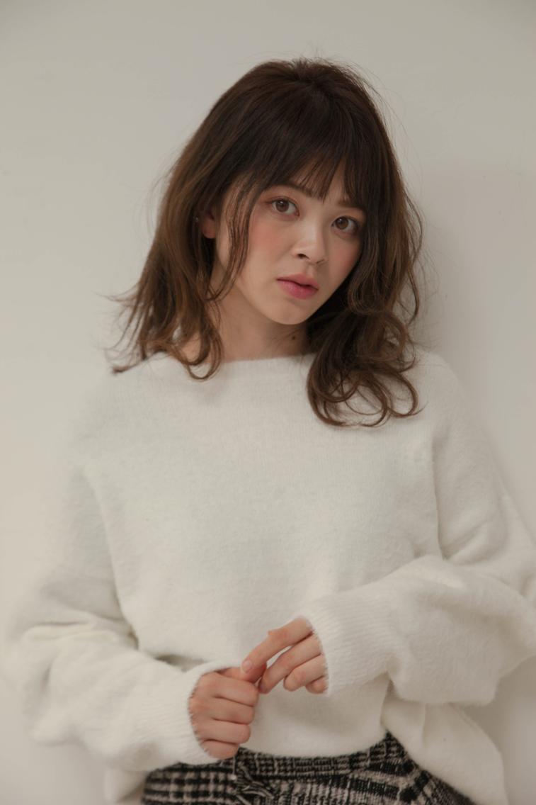 セミロング Verde西院店 ＫＡＲＥＮ💗のヘアスタイル