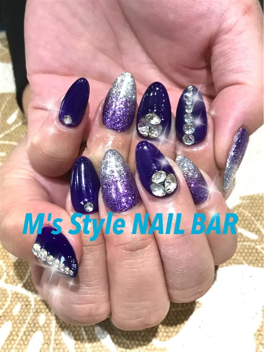 ネイル ゴージャス ハンドネイル M's Style NAIL BARのネイルデザイン