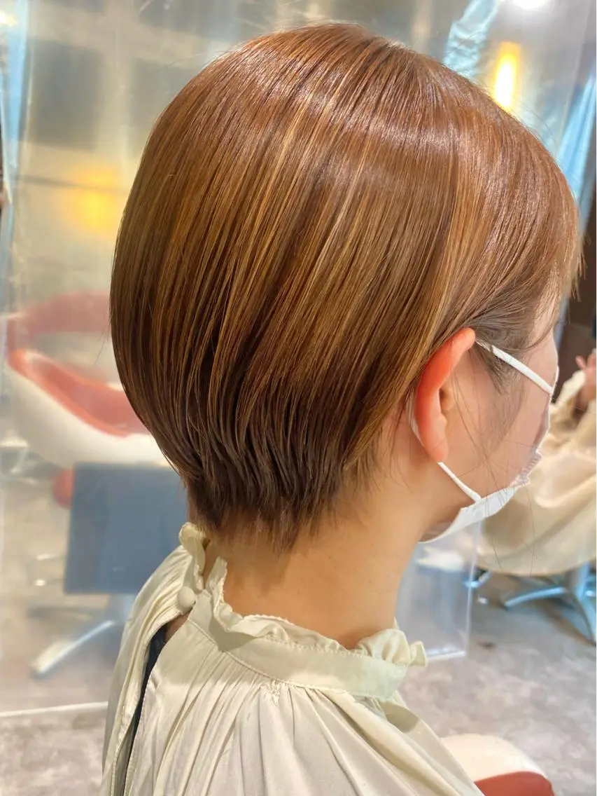 ショート ショートヘア 髪質改善/艶カラー /EisoAkariのヘアスタイル