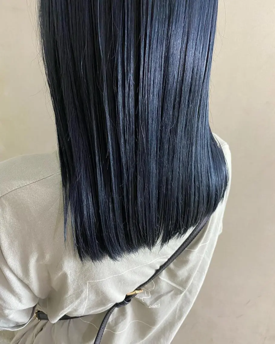 ミディアム カラー ブリーチ 清村 和音のヘアスタイル