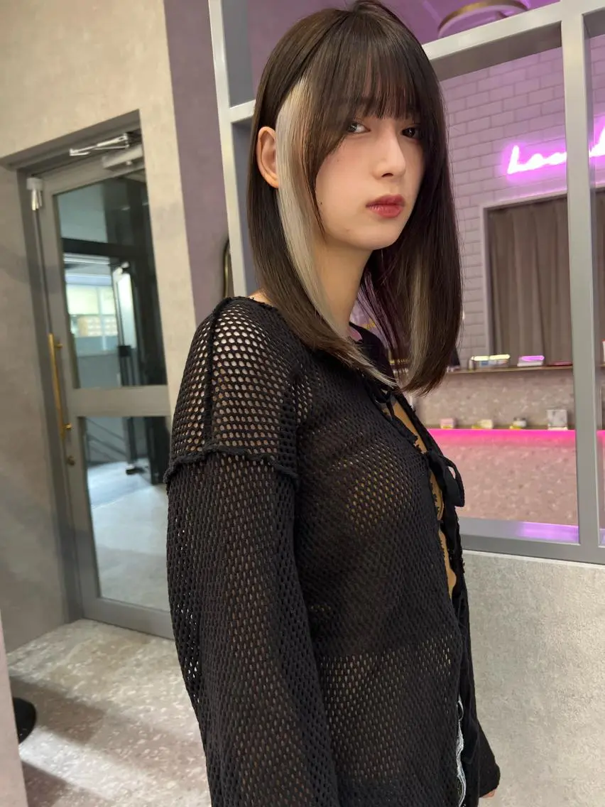 セミロング 塚本 征也のヘアスタイル