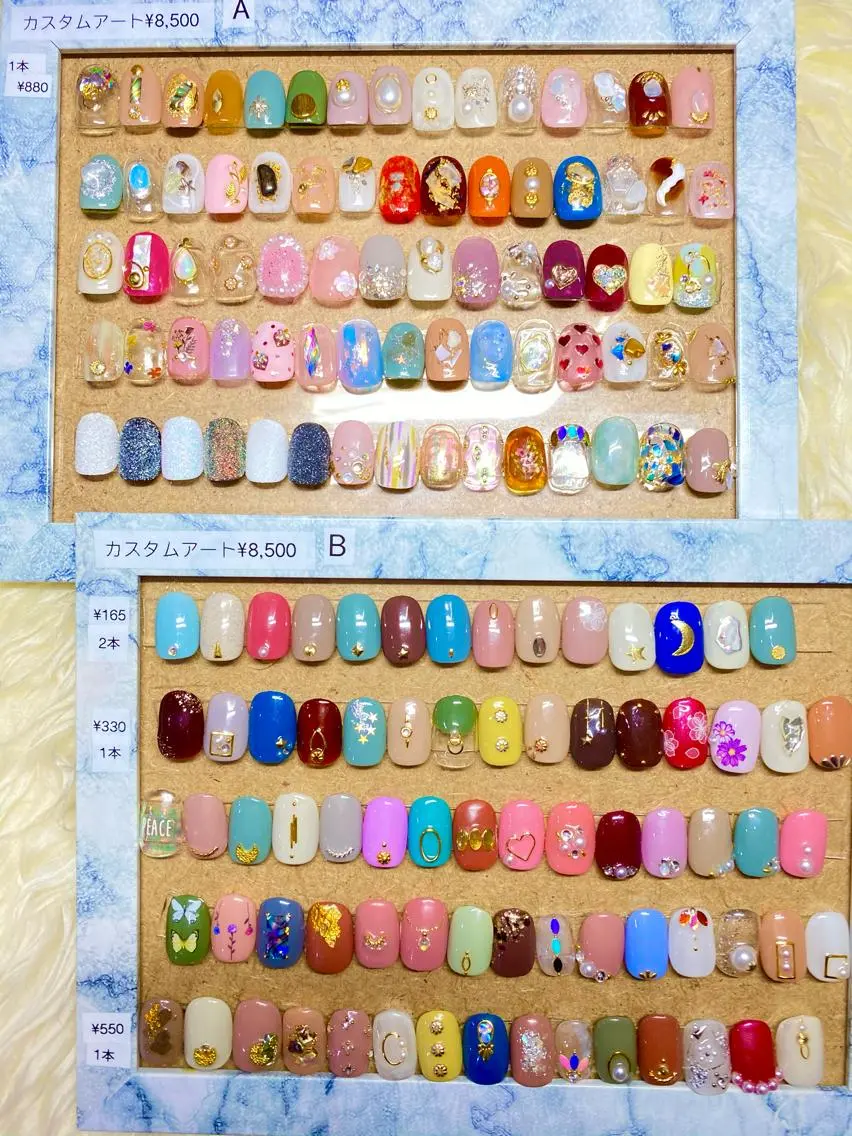 ネイル 持ち込み ハンドネイル Nail&eye Belire 新宿のネイルデザイン