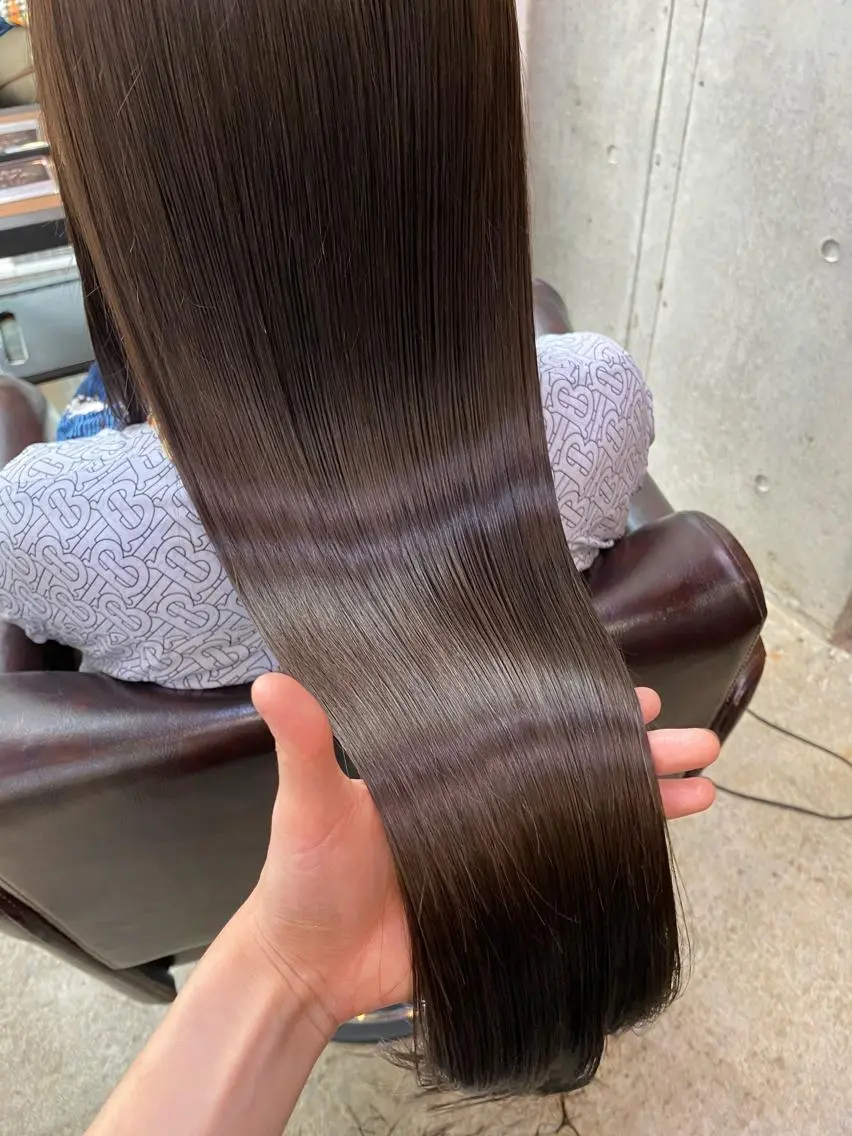 ロング 髪質改善 カット ヘアカラー トリートメント ✨美髪エステ✨ 佐々木みなみのヘアスタイル