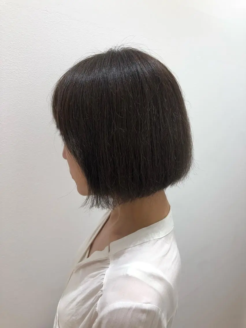 ショート カラー アッシュ アッシュグレー アッシュグレージュ 透明感カラー グレージュ Ash中目黒店 榊間茜のヘアスタイル