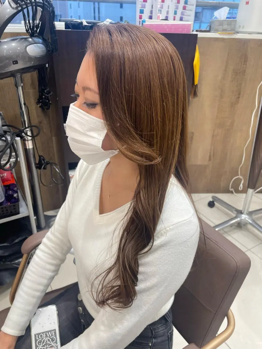 ロング 美髪×縮毛矯正 水上真由美😘のヘアスタイル