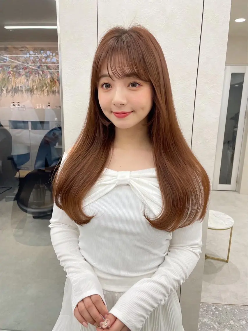 ロング カラー ヘアアレンジ 《髪質改善✖️オリー ブ🧸》小嶋拓也のヘアスタイル