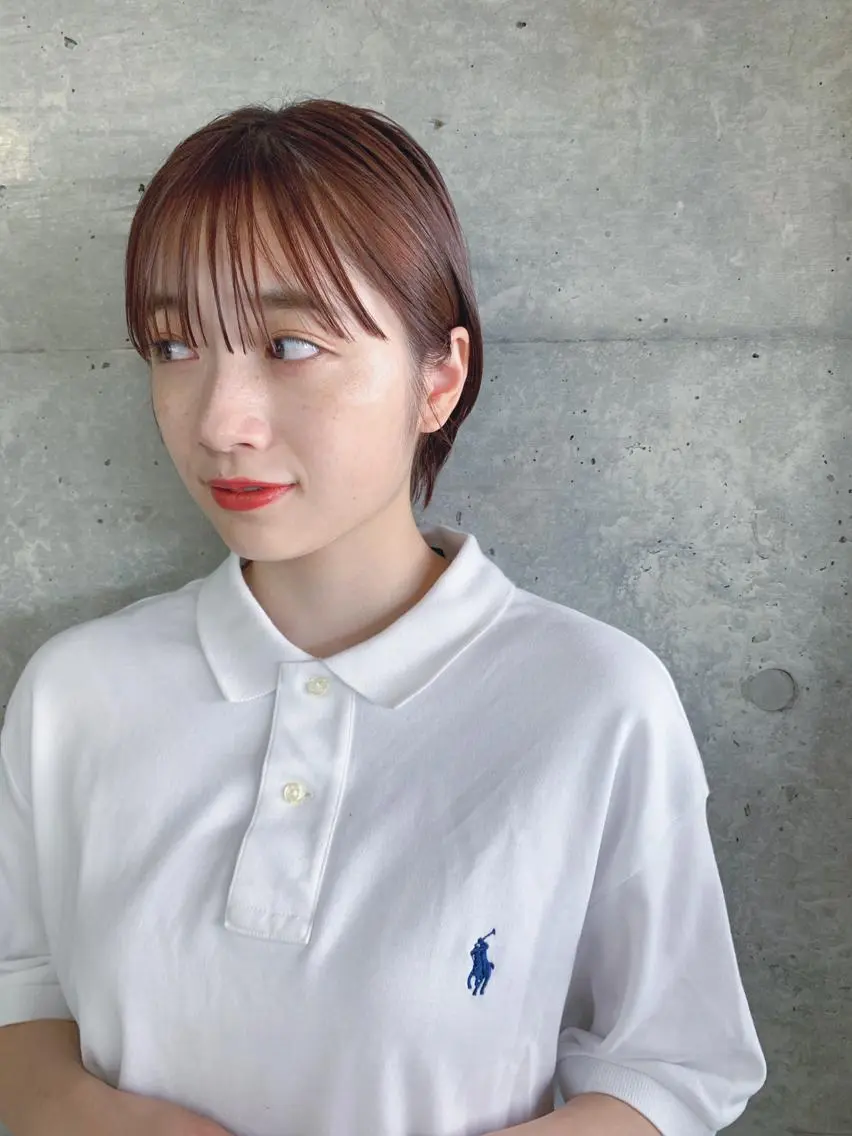 ショート ボブパーマコテ巻き風 パーマNo1深江秀平のヘアスタイル